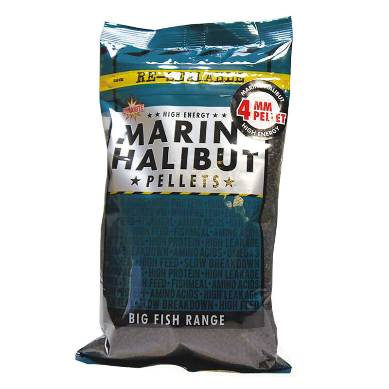 Pellets d'amorçages carpe dynamite baits marine halibut pellets 900g - Amorçages | Pacific Pêche