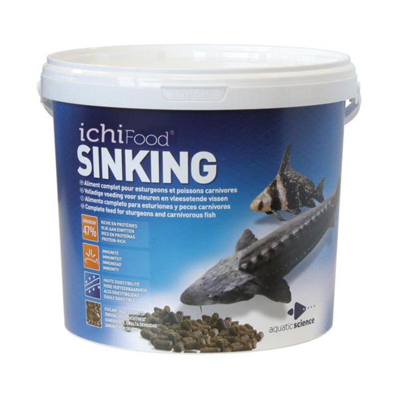 Aliment ichifood sinking 3mm 3.5kg - Alimentation et soin du poisson | Pacific P&ecirc;che