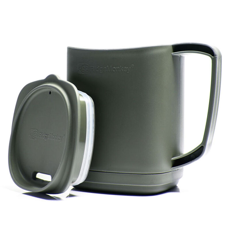 Mug carpe ridge monkey thermomug gunmetal green - Cuisine/Repas | Pacific P&ecirc;che