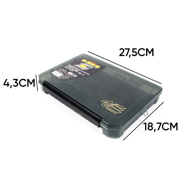 Boite Versus VS-3038ND-Noir 27.5x18.7x4.3cm - Boîtes | Pacific Pêche