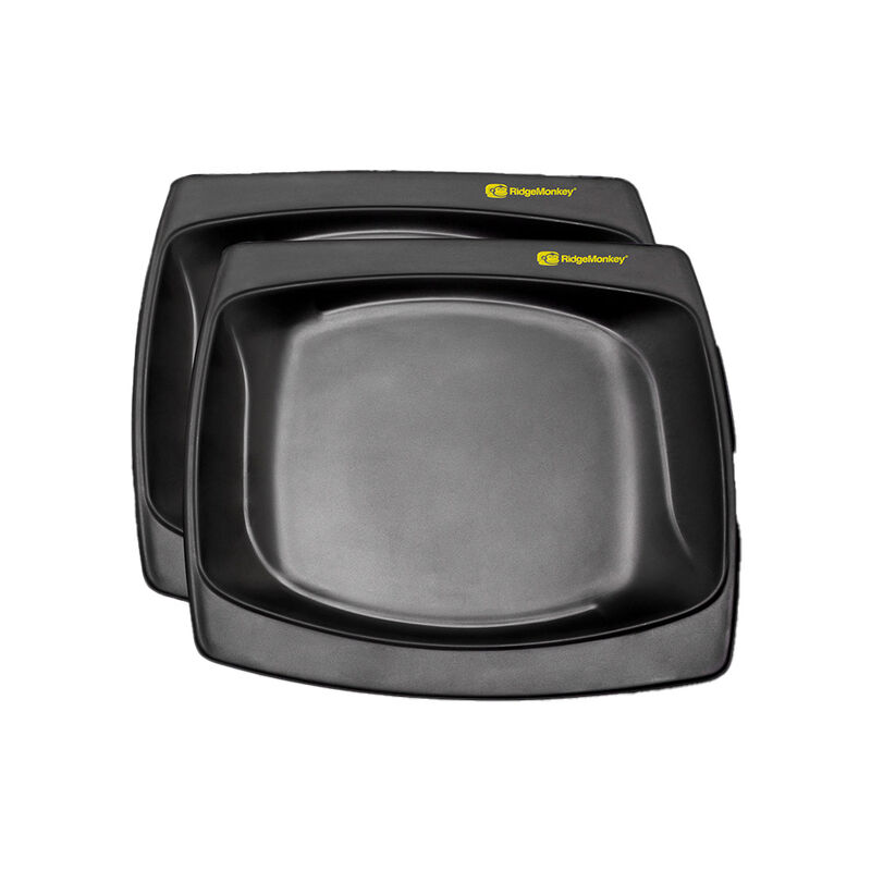 Plat/Assiette x2 Ridge Monkey DLX Standart Plate Twin Pack - Cuisine/Repas | Pacific Pêche