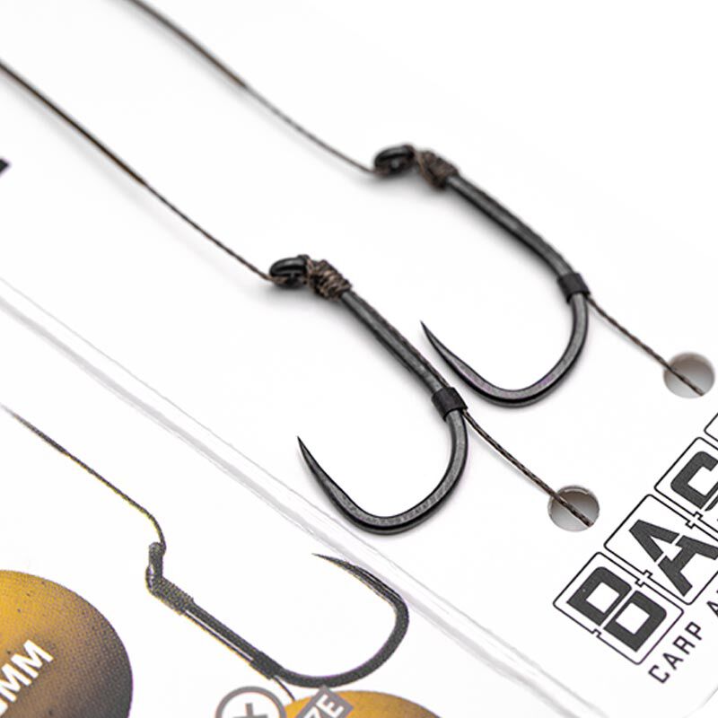 Bas de ligne korda basix hair rigs wide gape barbless - Bas de Ligne Mont&eacute;s | Pacific P&ecirc;che