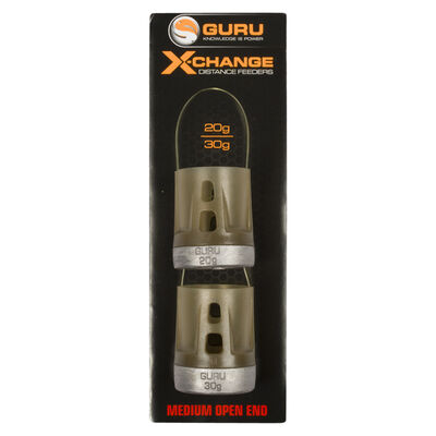 Cages feeder coup guru x-change distance feeder solid medium (x2) - Cages | Pacific Pêche
