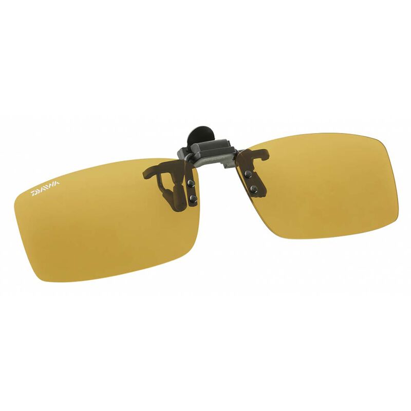 Clip Lunettes Daiwa Small Verre Jaune - Clips | Pacific P&ecirc;che
