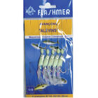 Leurre train de plumes mer flashmer alevins 5 hamecons 1/0 - Bas de Lignes / Lignes Montées | Pacific Pêche