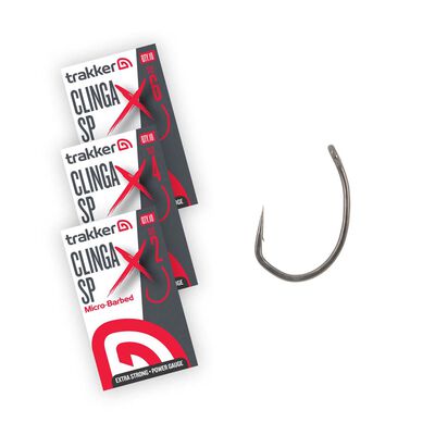 Hameçons Trakker Clinga SP XS Hooks Micro Barbed x5 - Hameçons | Pacific Pêche