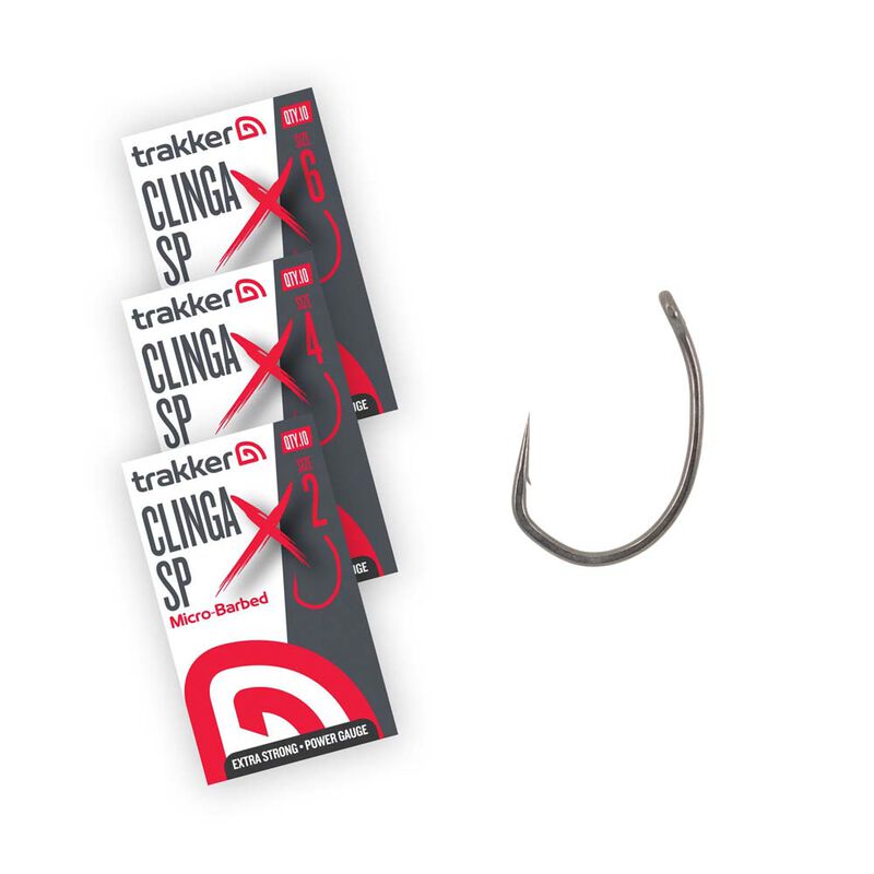 Hameçons Trakker Clinga SP XS Hooks Micro Barbed x5 - Hameçons | Pacific Pêche