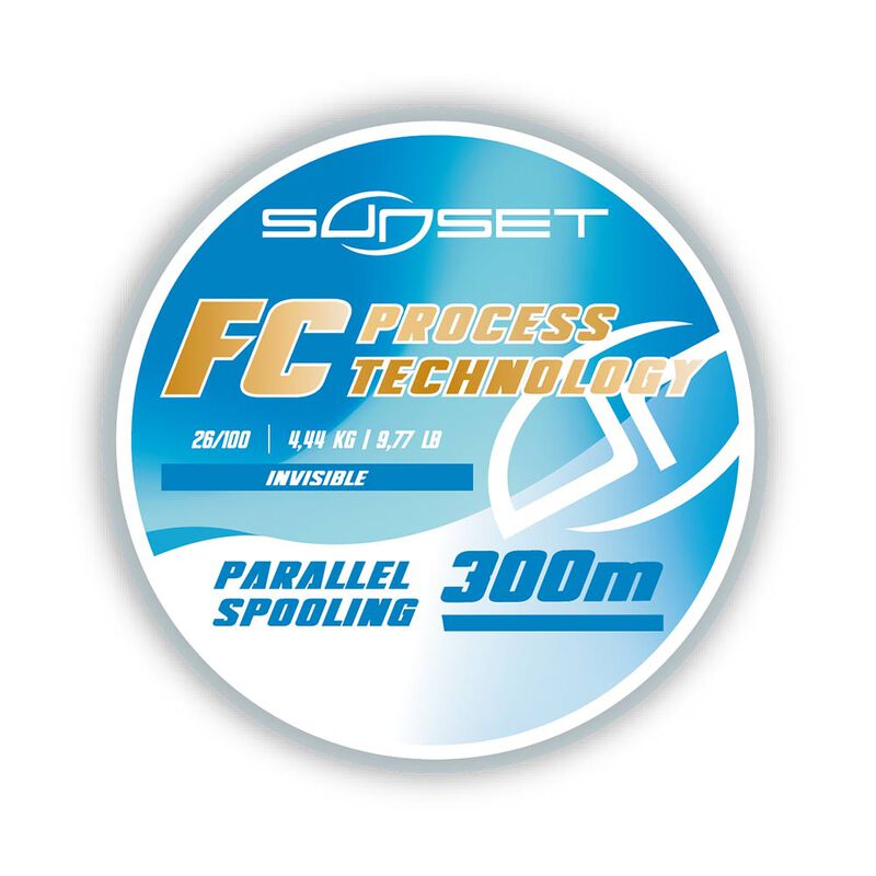 Nylon Sunset FC Process Clear 300 m - Nylons | Pacific P&ecirc;che