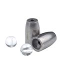 Plomb Balle en Acier Inoxydable Spro Stainless Steel Bullet Sinkers + Billes - Plombs | Pacific Pêche
