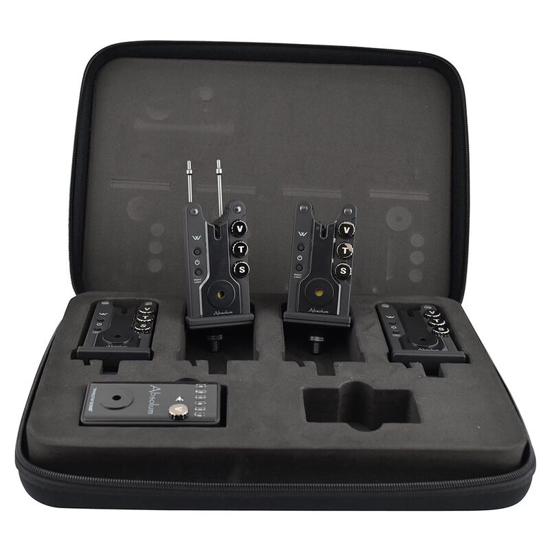 Coffret 4 détecteurs carpe prowess absolum + centrale - Coffrets détecteurs | Pacific Pêche