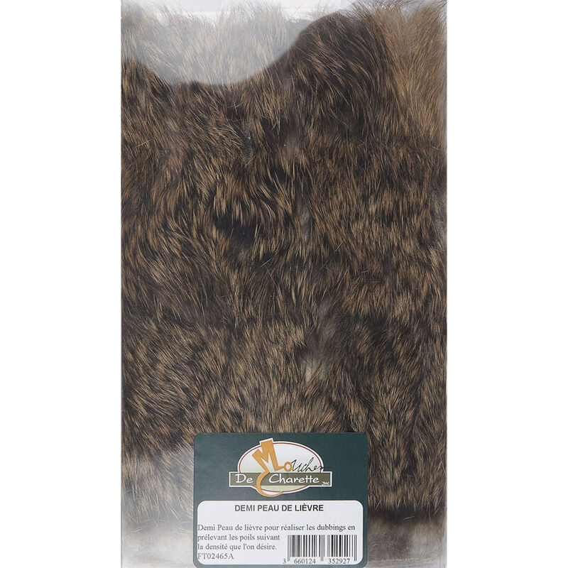 Fly tying poils jmc demi peau de li&egrave;vre - Poils | Pacific P&ecirc;che