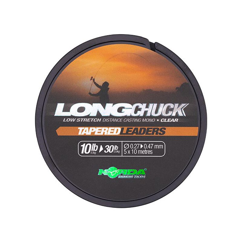Tête de ligne carpe korda longchuck tapered leaders - Tête de ligne | Pacific Pêche