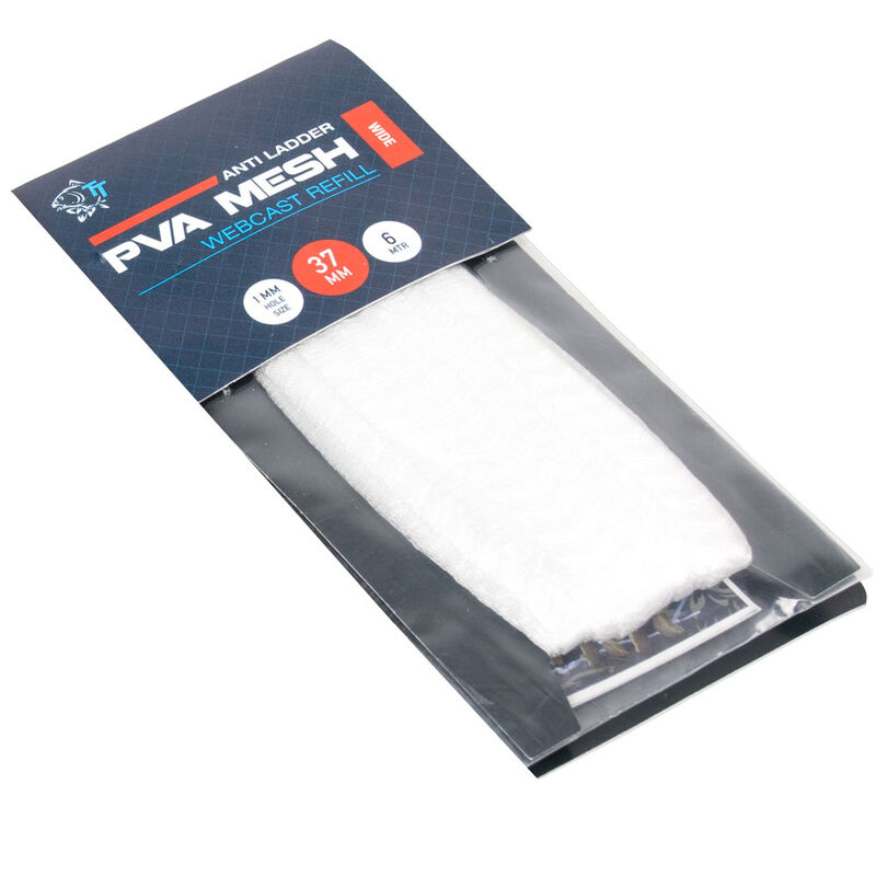 Recharge pour filet soluble carpe nash webcast pva wide refill 37mm - Filets | Pacific Pêche