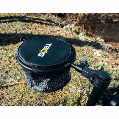 Support + Bac Souple Teos Soft Groundbait Bowl - Casiers, Kits Godets et Tiroirs | Pacific Pêche