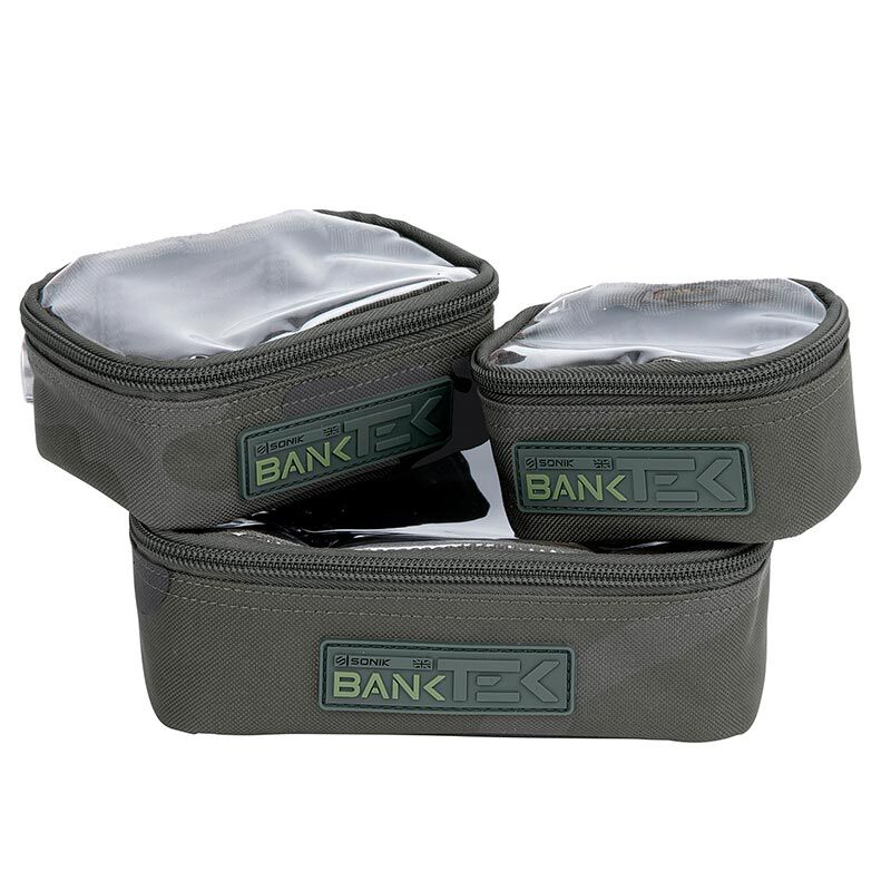 Set de Pochettes Sonik Bank-Tek Pouch Set - Sacs/Trousses Acc. | Pacific P&ecirc;che