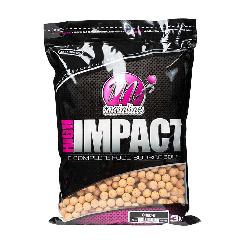 Bouillettes carpe mainline high impact boilie choc-o 3kg - Denses | Pacific P&ecirc;che