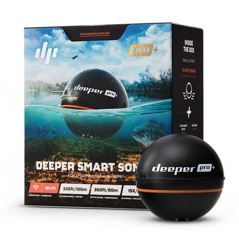Sondeur portable navigation deeper pro plus - Sondeurs | Pacific Pêche