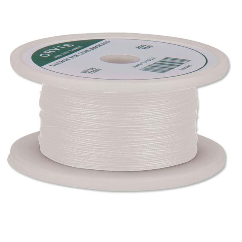 Backing mouche orvis dacron white 20lbs 250yr - Backings | Pacific P&ecirc;che