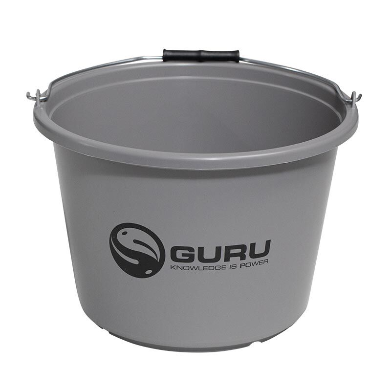 Seau Gris Guru Bucket 12L - Préparation Amorçage | Pacific Pêche