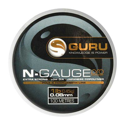 Nylon coup Guru N-Gauge Pro 100m - Monofilaments Coup | Pacific Pêche