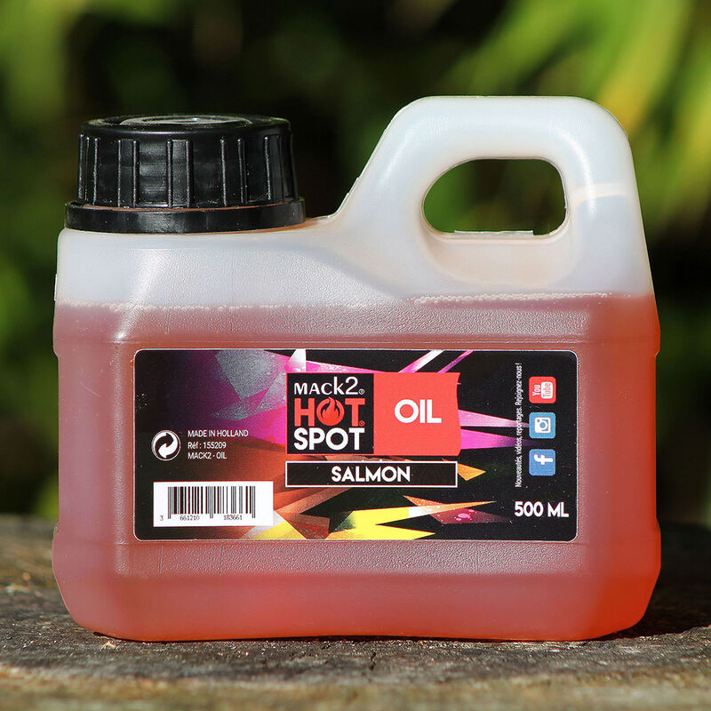 Huile de saumons mack2 salmon oil 500ml - Boosters / dips | Pacific Pêche