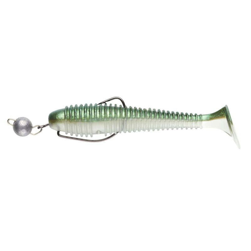 Leurre Souple Shad Pr&eacute;mont&eacute; Swimy Cheburashka Rigged 5g + Galfion Fat Shad 9.5cm (x1) - Shads | Pacific P&ecirc;che