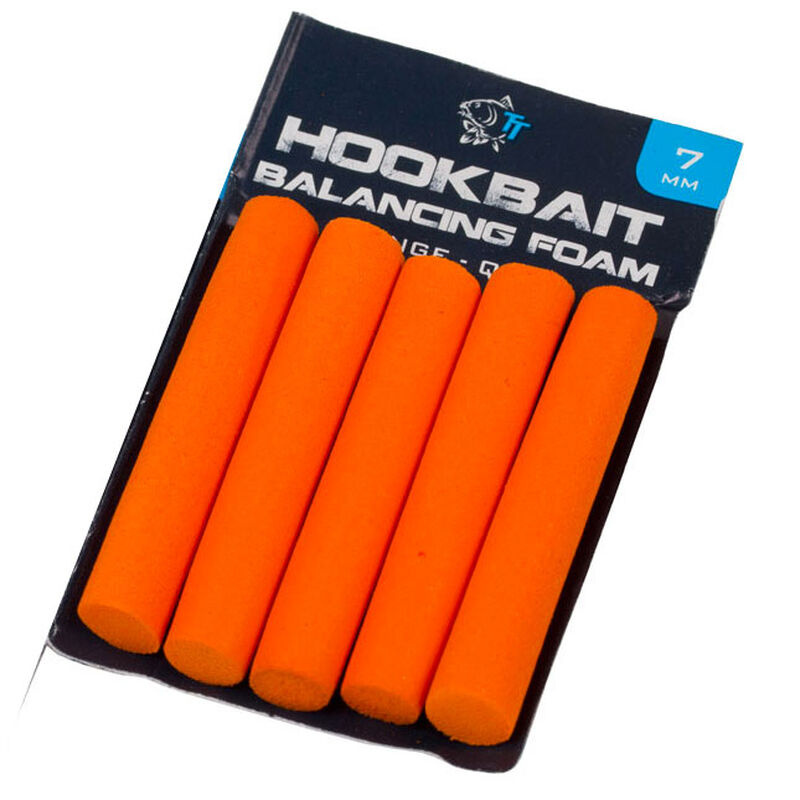 Cylindre de mousse carpe nash bait balancing foam 7mm (x5) - Matériaux Flottants | Pacific Pêche