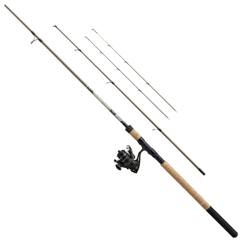 Combo Mitchell Tangara Camo II 272 2.70m 10-50g - Cannes feeder | Pacific Pêche