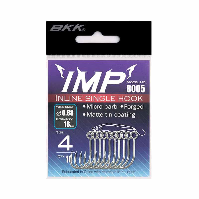 Hameçon Simple BKK IMP 8005 Inlinesingle - Simples | Pacific Pêche