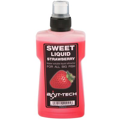 Additif Bait-Tech Liquid Strawberry 250ml - Additifs | Pacific Pêche