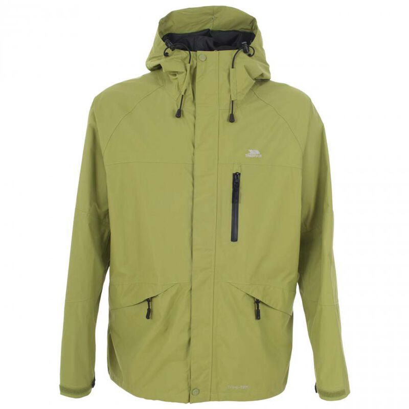 Veste impermeable homme trespass corvo jacket cedar green - V&ecirc;tements | Pacific P&ecirc;che
