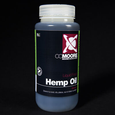 Liquide de trempage carpe cc moore hemp oil 500 ml - Boosters / dips | Pacific Pêche