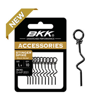 Fixe Leurre BKK Stinger Spike Taille M (x10) - Stingers | Pacific P&ecirc;che