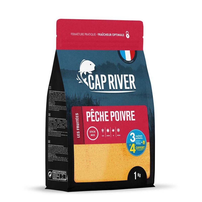 Stick Mix Cap River P&ecirc;che Poivre 1kg - Sticks Mix | Pacific P&ecirc;che