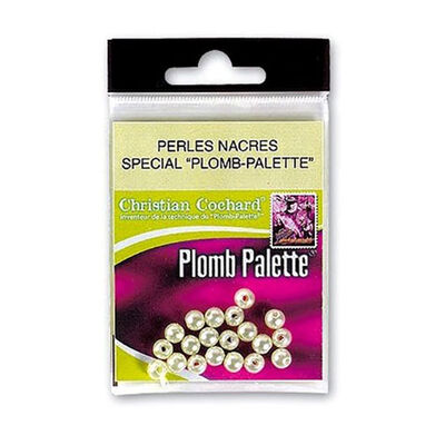 Perles Nacrées Delalande Plomb Palette (x16) - Plombs Palette | Pacific Pêche