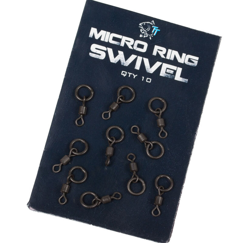 Micro Emerillons Nash Micro RIng Swivel Size 11 - Emerillons carpe | Pacific P&ecirc;che