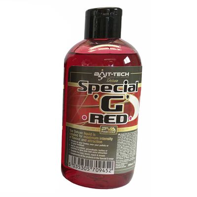 Additif Bait-Tech Deluxe Special G Red Liquid 250ml - Additifs | Pacific Pêche