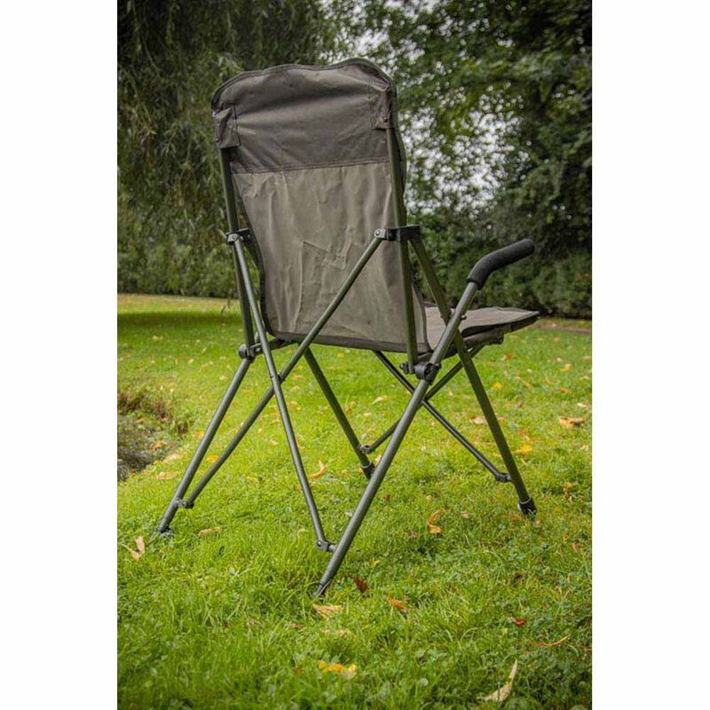 Chaisse Solar Undercover Green Foldable Easy Chair High - Levels Chair | Pacific P&ecirc;che