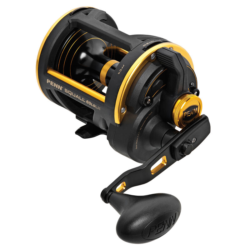 Moulinet traine penn squall lever drag 60lb manivelle a gauche - Moulinets tambour Tournant | Pacific P&ecirc;che