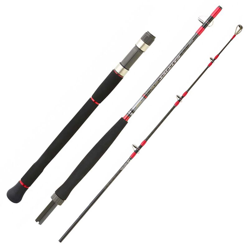 Canne jigging voyage 3brins daiwa saltist travel 553hs 1.65m 100/300g - Cannes | Pacific P&ecirc;che