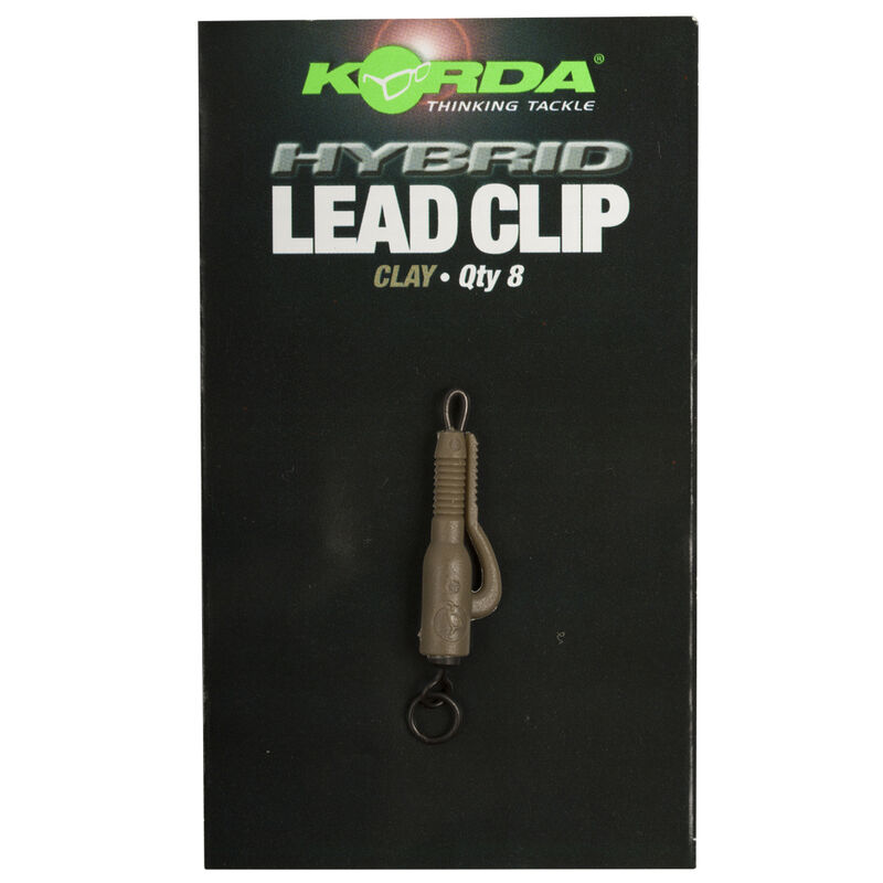 Clip plomb carpe korda hybrid lead clip (x5) - Clip plombs et cônes | Pacific Pêche