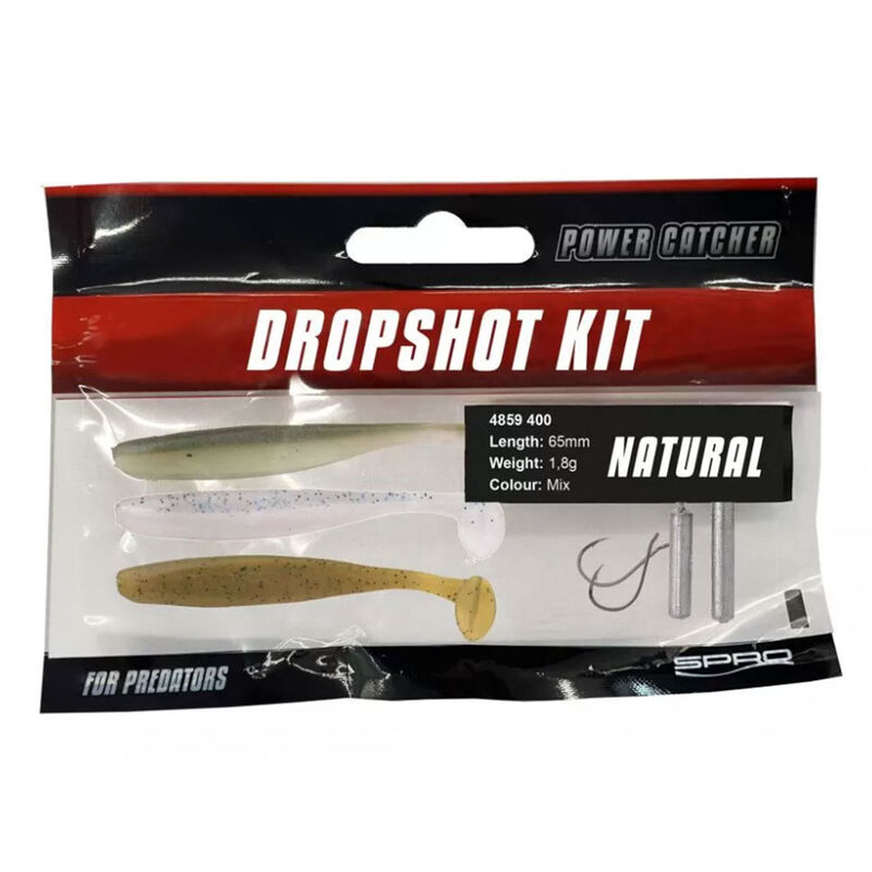 Kit Drop-Shot Spro PowerCatcher Dropshot 6.5cm - Shads | Pacific P&ecirc;che