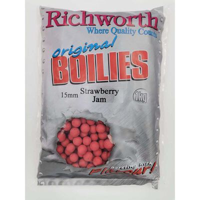 Bouillettes Richworth Original Stramberry Jam 1kg - Denses | Pacific Pêche