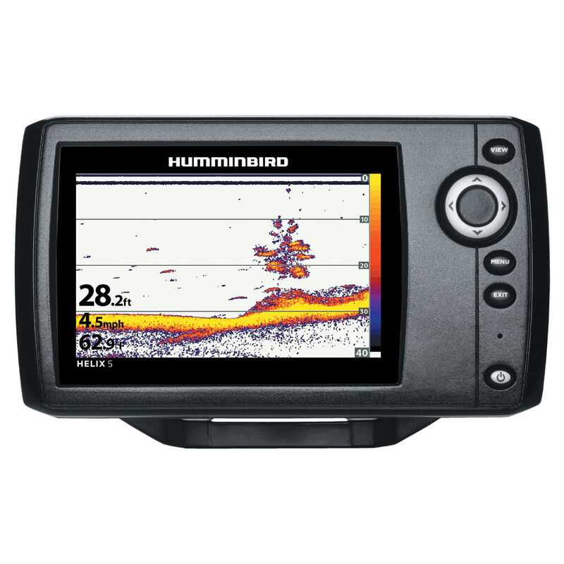 Sondeur Humminbird Helix 5 G2 HD 2D Sonde TA+T° 83/200khz - Sondeurs/Gps | Pacific Pêche