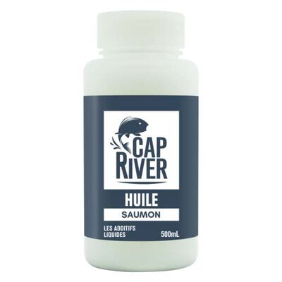 Huile de Saumon Cap River 500ml - Boosters / dips | Pacific Pêche