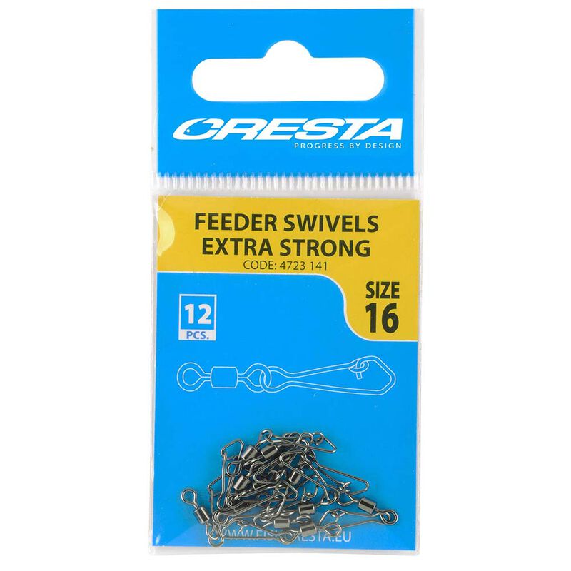 Cresta Free Running Swivel EXTRA Strong (x6) - Acc. de montage feeder | Pacific Pêche