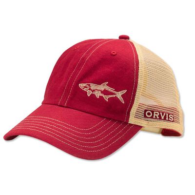 Casquette Salwater Bum Cap ORVIS Washed Red - Casquettes | Pacific Pêche