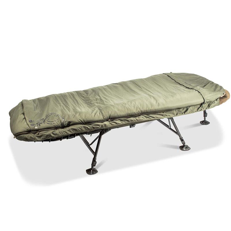 Bedchair avec duvet nash indulgence 4 season ss3 wide - Bedchairs | Pacific P&ecirc;che