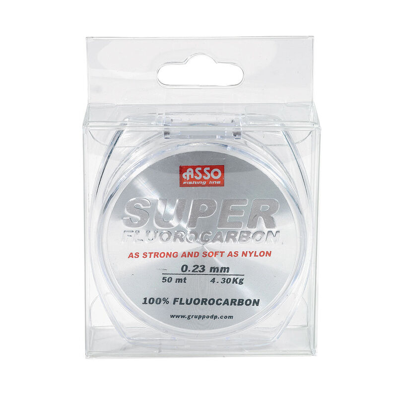 Fluorocarbone carnassier asso super fluorocarbon 50m - Fluorocarbones | Pacific Pêche