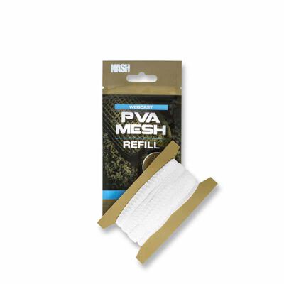 Recharge Filet Soluble Nash Webcast Ultra Weave PVA Refill Narrow 23mm - Filets | Pacific Pêche